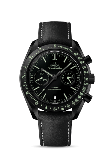 Omega Speedmaster Moonwatch Co-Axial Dark Side of the Moon Pitch Black